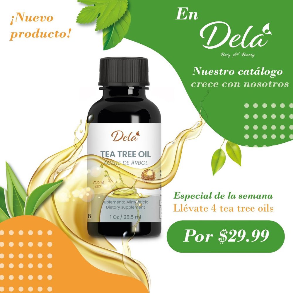 DELA Tea Tree Oil-Pure - 1 Oz - Liquid